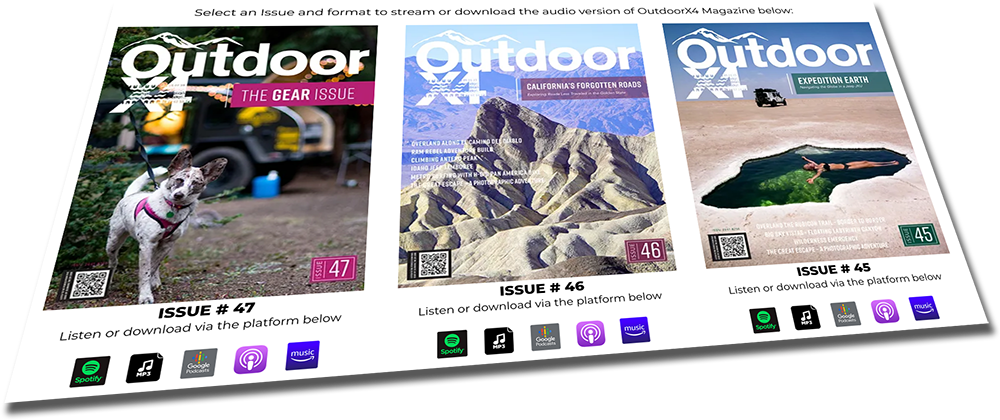 Outdoorx4 Audio Edition
